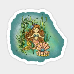 Mermaid Girl Sticker